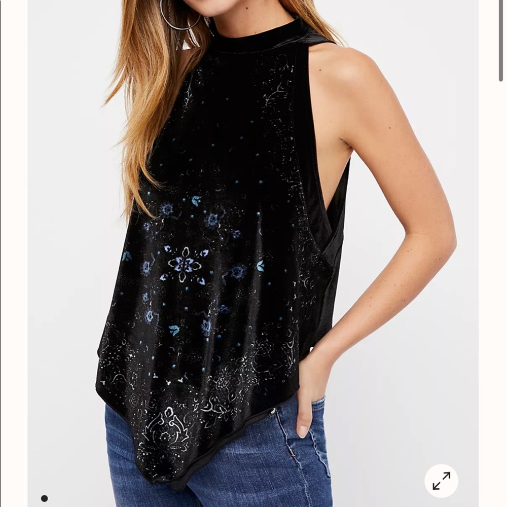 Free People Velvet Tank